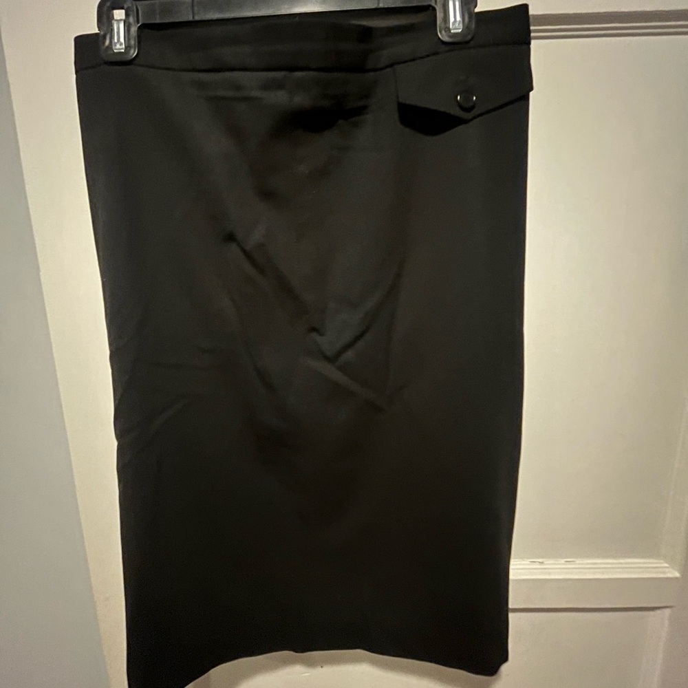 BCBGMaxAzria Black Pencil Skirt